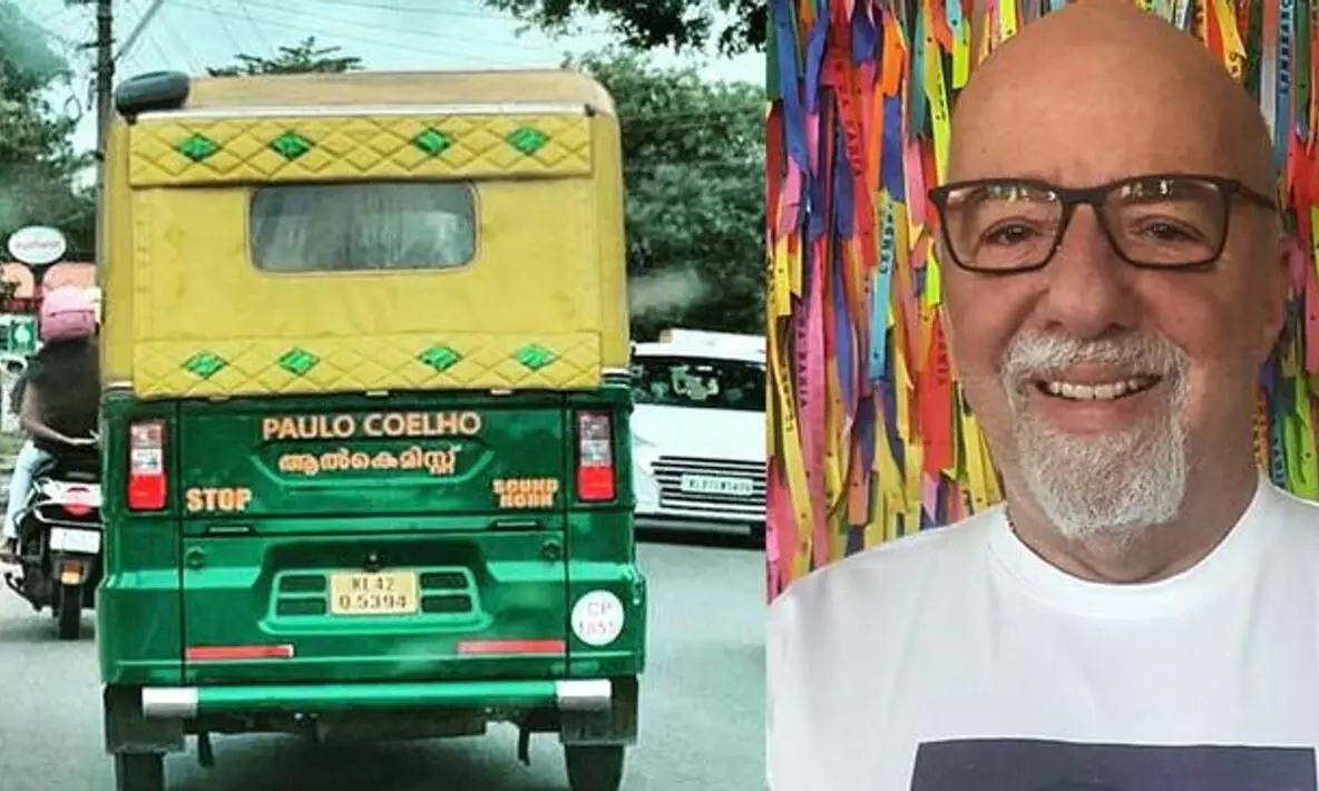 The Alchemist Kerala auto viral after Paulo Coelho tweets photo