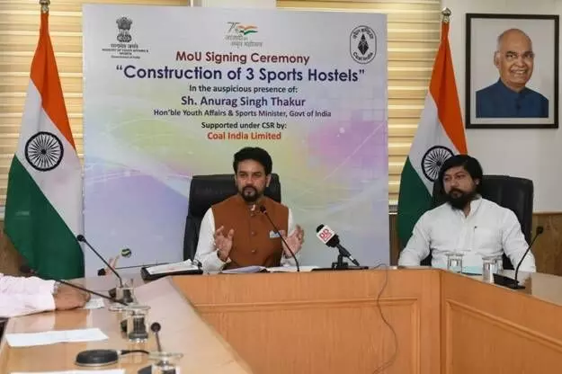 Coal India extends Rs 75 cr to NSDF under CSR to built sports hostels