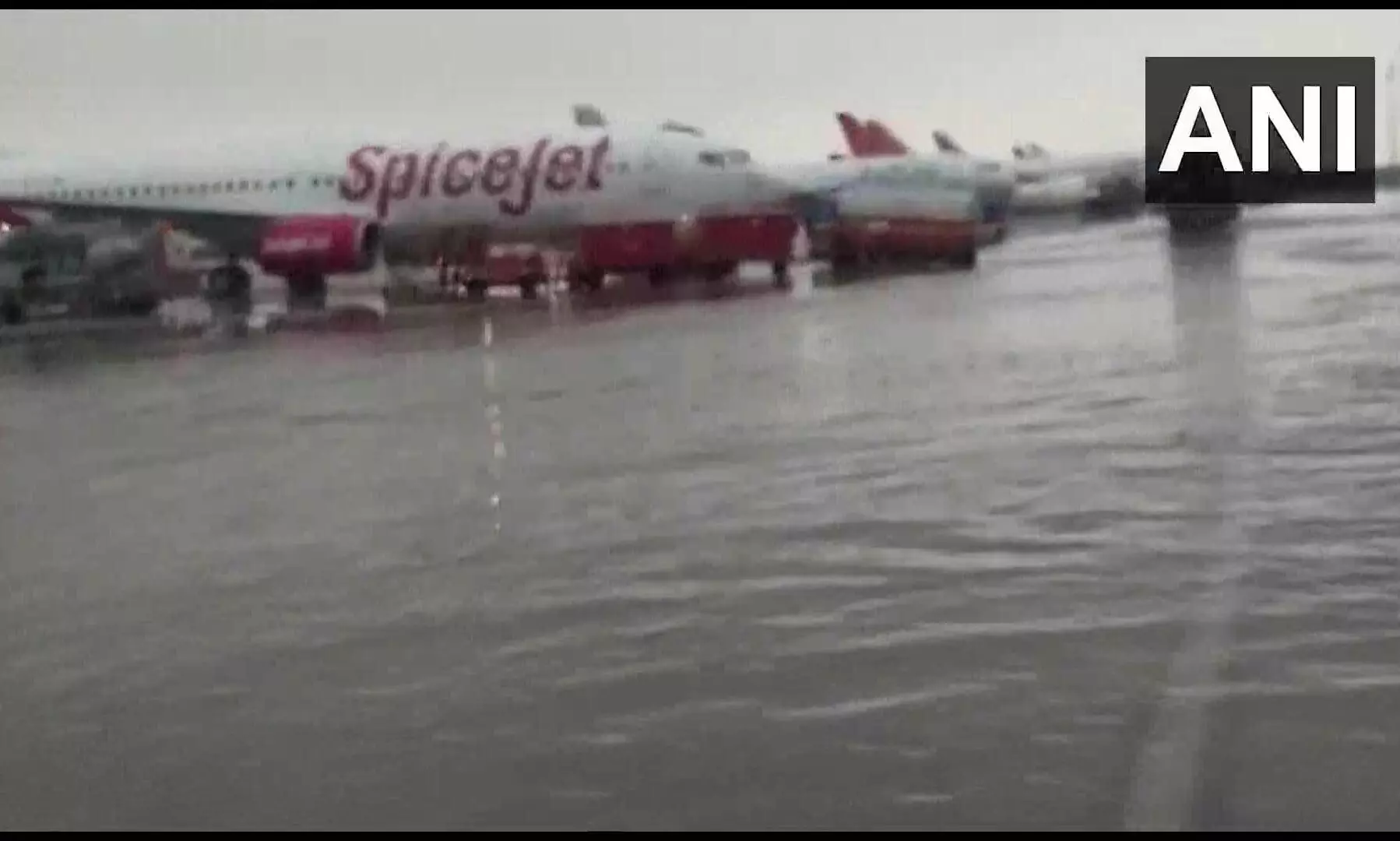Heavy rains: Airport, roads submerged in Indias capital city