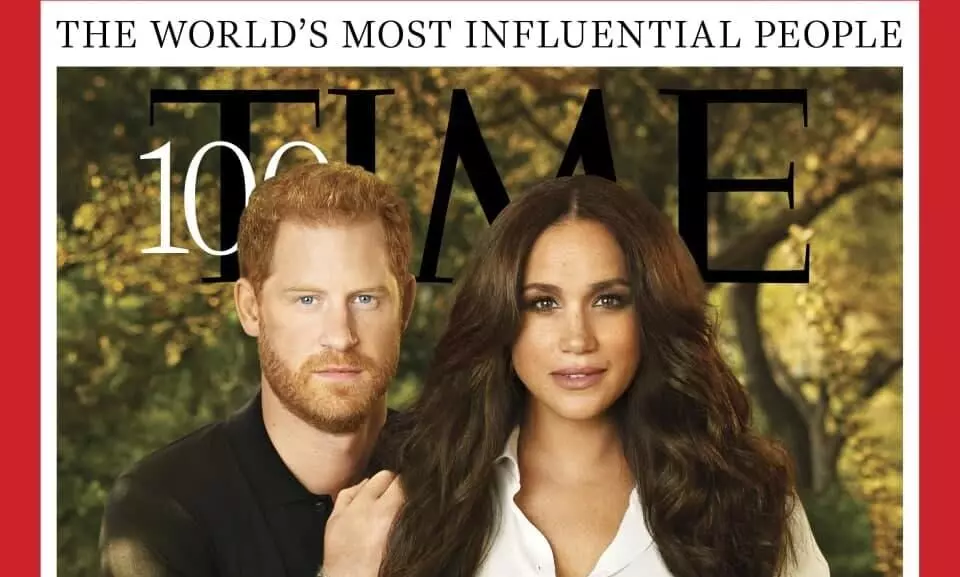 Duke and Duchess of Sussex feature on the cover of Time magazine