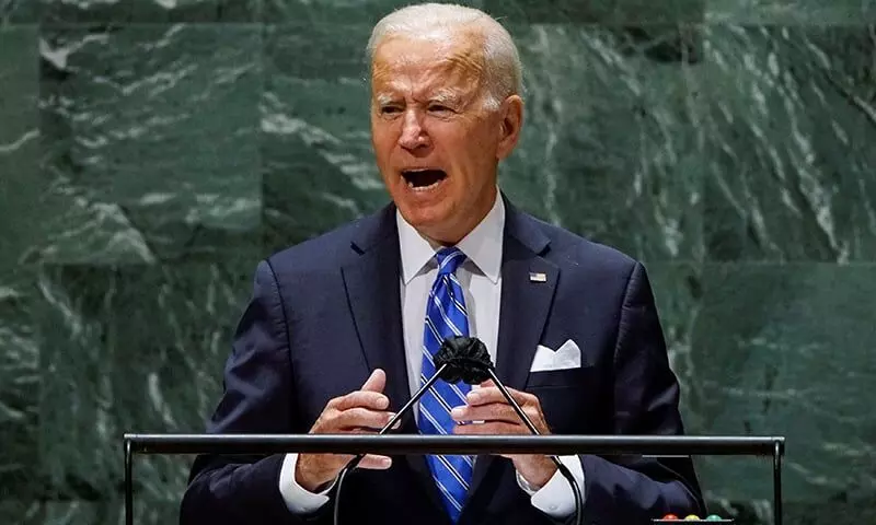 US ended 20 years of conflict in Afghanistan, claims US President Joe Biden