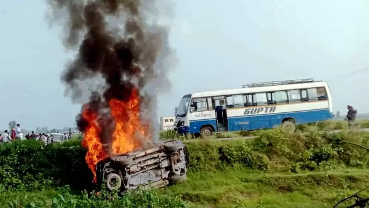 Owner of second SUV in Lakhimpur violence not a Congress supporter: AltNews