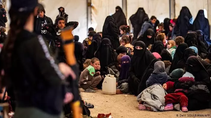 Germany brings back 8 women who joined ISIS from northern Syria