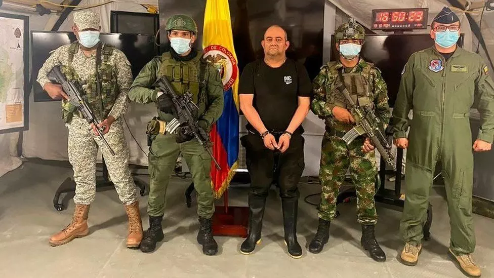 High profile Colombian drug lord Otoniel arrested