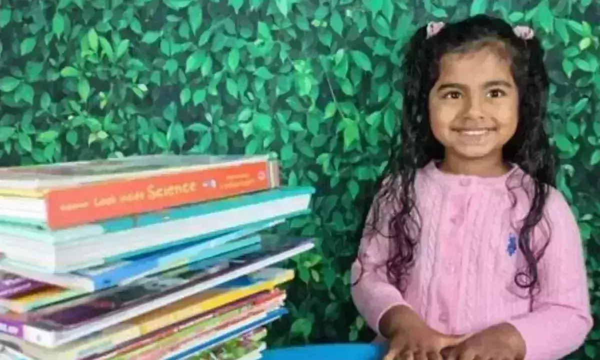 5-year-old Indian-American girl becomes worlds youngest TEDx speaker