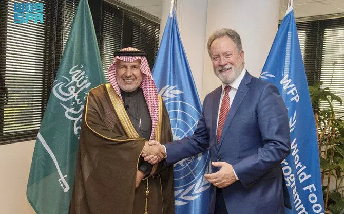 King Salman Humanitarian Aid centre chief asserts Saudis key role in UN food programme