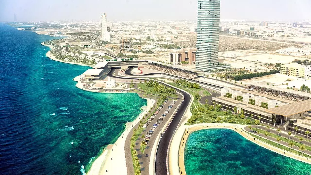 Formula One circuit in Jeddah nears completion, set to host penultimate race