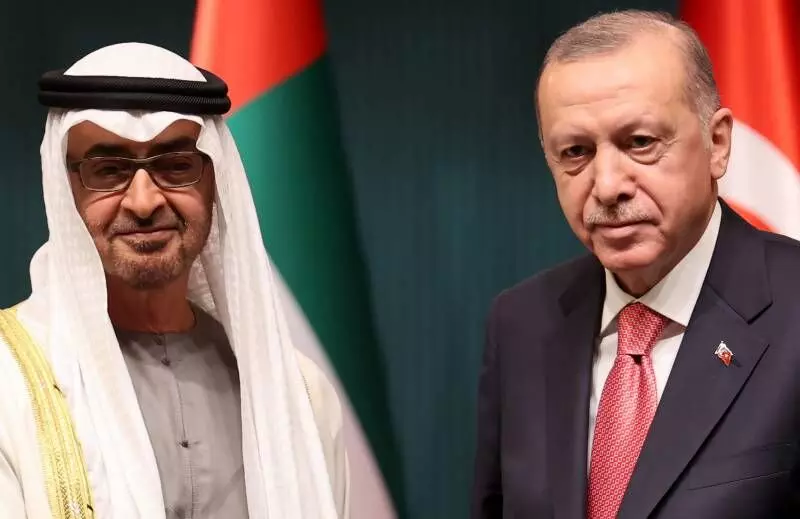 UAE offers $10 billion investment to boost Turkish economy