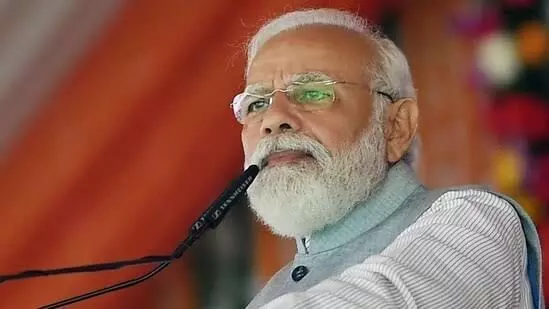 PM Modi throws gauntlet at Opposition during Constitution Day speech