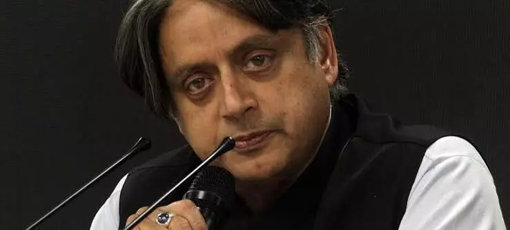 Shashi Tharoor steps down as Sansad TV show host till suspension of Rajya Sabha MPs revoked