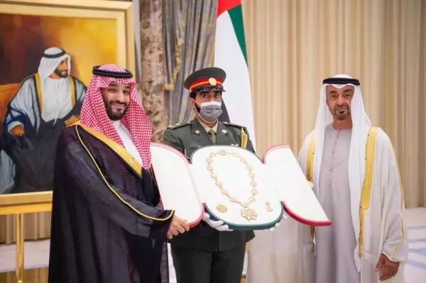Saudi Prince Salman honoured with UAEs Order of Zayed Award