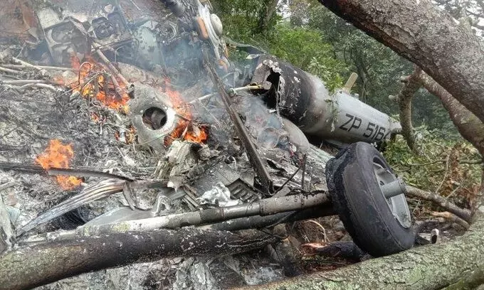 IAF Chopper Crash
