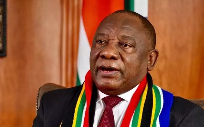 South African President tests positive for Covid-19