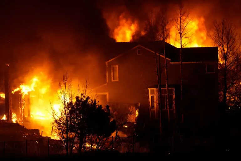 Three people missing in Colorado after massive fire