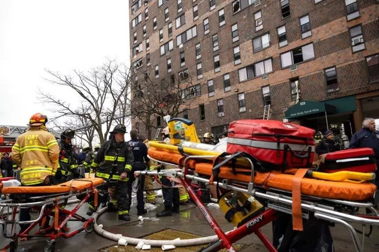 Worst residential fire in history: 19 dead in New York apartment blaze