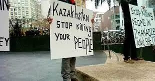 Massacre in Kazakhstan
