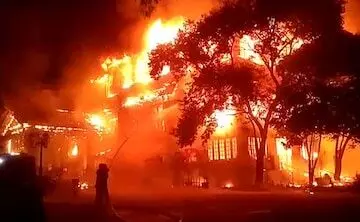 Century old Secunderabad Club in Telangana burns down