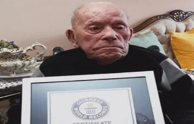 Spaniard recognized as worlds oldest man dies at 112