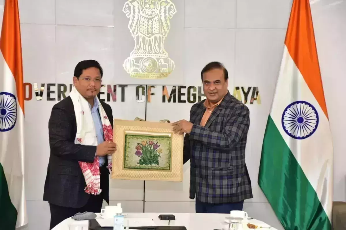Assam, Meghalaya CMs meet Amit Shah to resolve decades-old border disputes