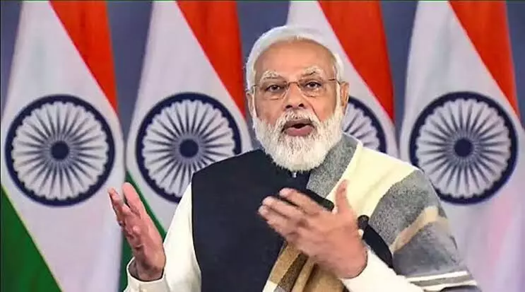 Only a few families in India got development after Independence: PM Modi