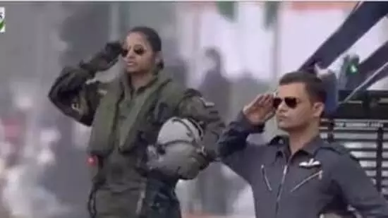 First woman Rafale jet pilot part of IAF tableau in R-Day Parade