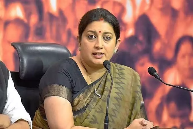 Condemning all marriages as violent not advisable: Smriti Irani on marital rape issue