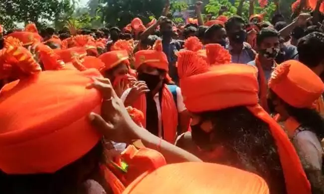 Hindutva outfit instigated saffron ruction in Udupi college: report