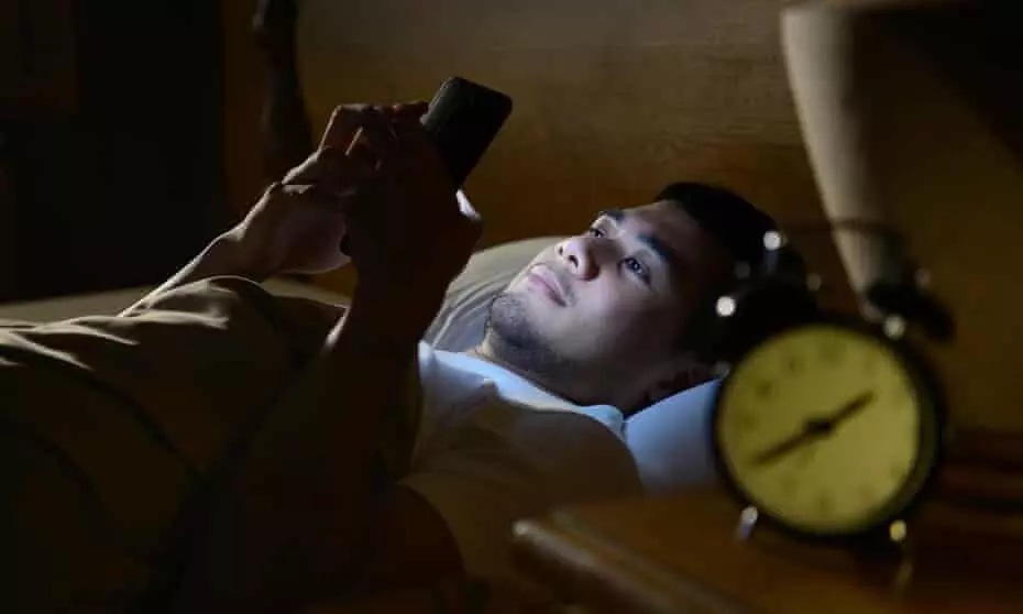 Stay away from gadgets at night for better sleep