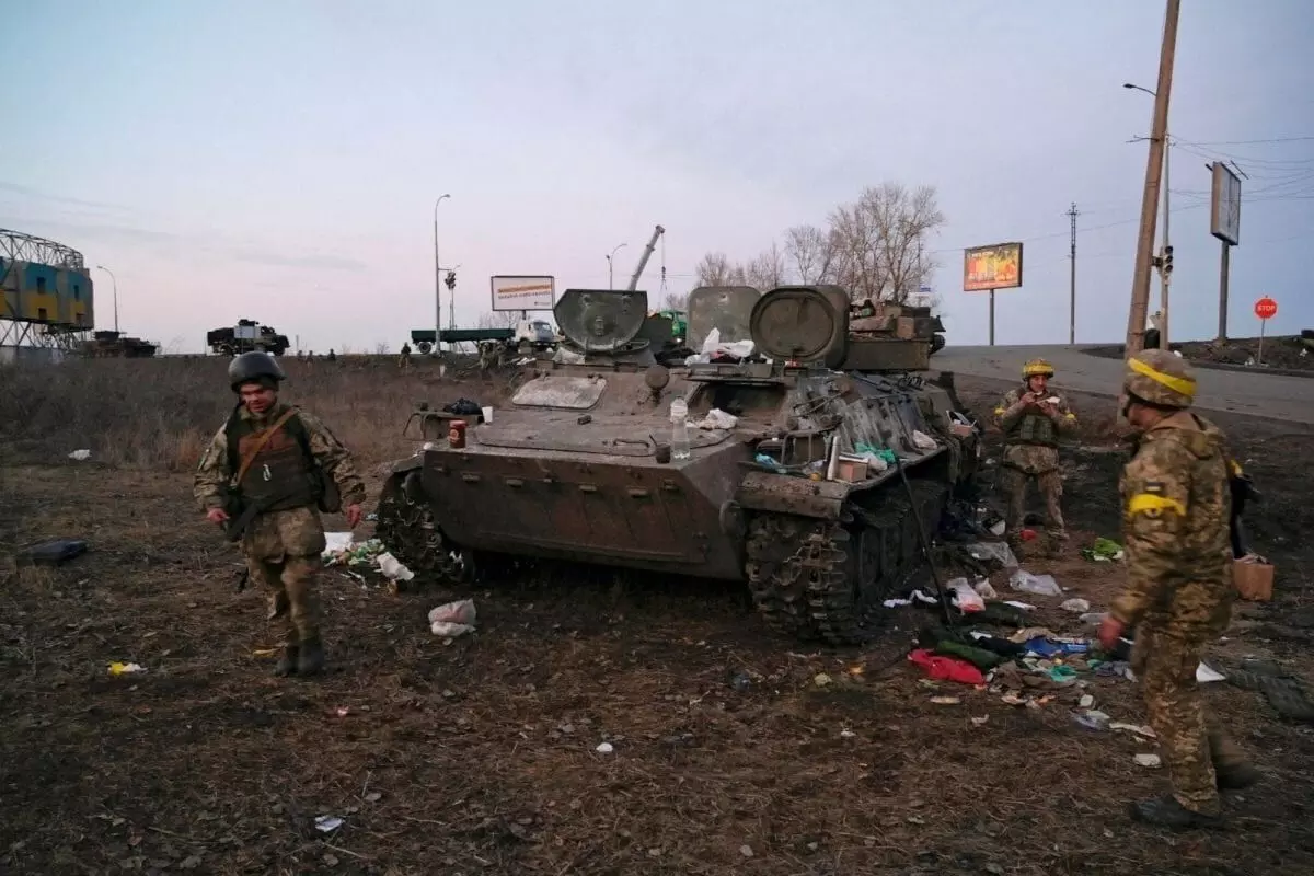 At least 137 Ukrainians killed on first day of Russian invasion