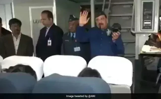 Evacuated by grace of Modiji: Minister onboard IAF plane says to students long live Modi Ji