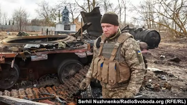 Ukrainian forces recapture key Kyiv suburb