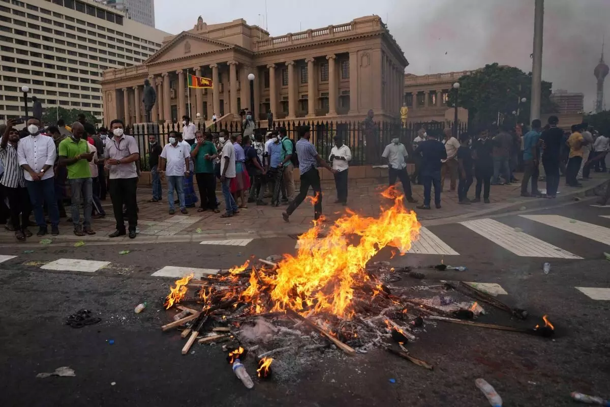 Sri Lankan President declares state of emergency amid protests as economic crisis worsens