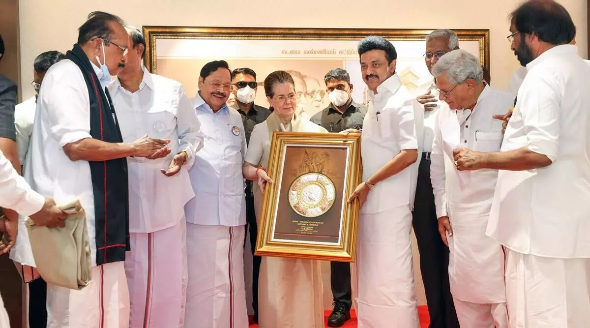 DMK office opening brings together opposition parties, but with no call for unity