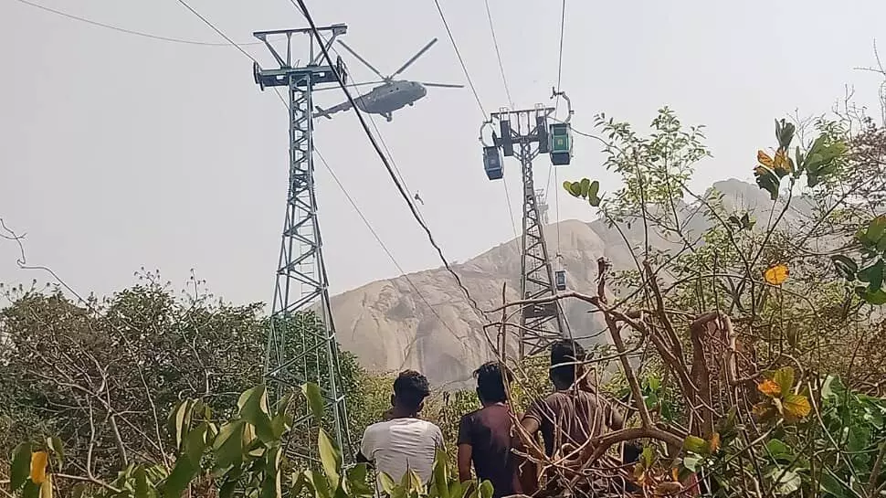 Jharkhand ropeway accident: All trapped tourists rescued, death toll climbs to 3
