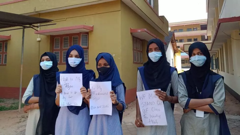 Hijab row: banned only inside classrooms says Karnataka