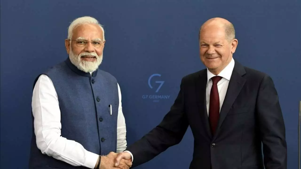 Modi, Scholz discuss strategic partnership, global developments