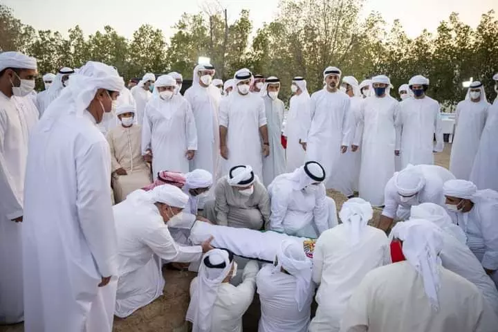 Late UAE president Sheikh Khalifa laid to rest in Abu Dhabi cemetery