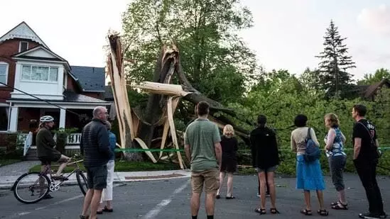 Four dead, more than 900K without power after heavy storms wreak havoc in Canada
