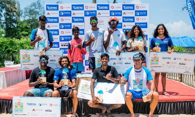 Indian Open Surfing: Ramesh Budhial, Sugar Banarse win
