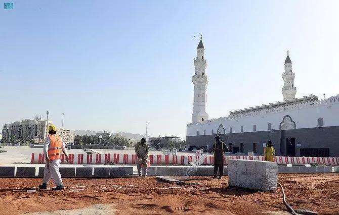 Historic Quba Mosque in Madinah undergoes major expansion work