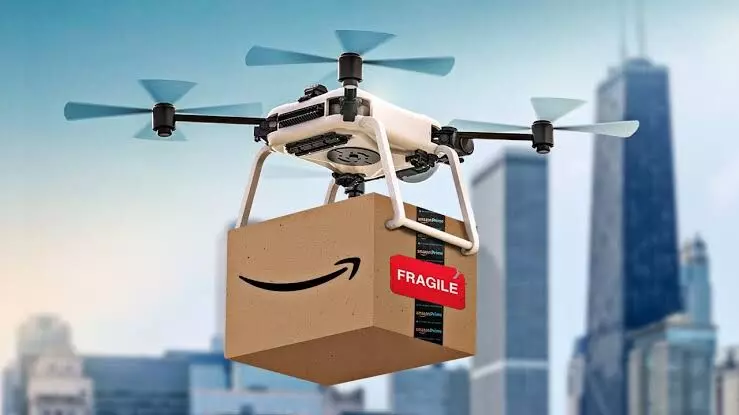Amazon to begin drone delivery service in  California this year