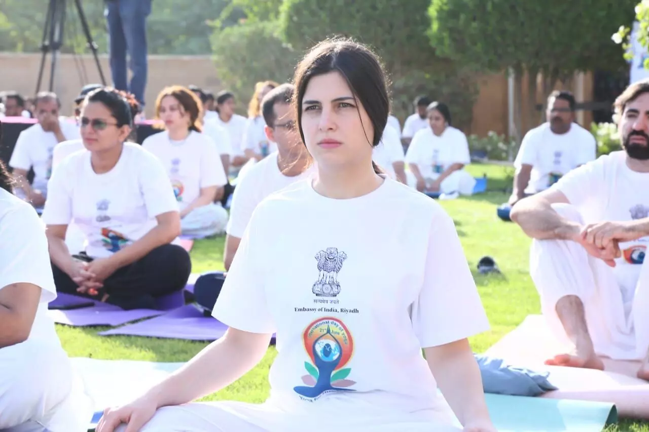 Saudi Arabia celebrates International Day of Yoga as part of Guardian Yoga Ring
