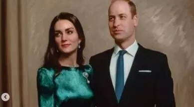 Fitzwilliam Museum unveils first joint portrait of Prince William and Kate Middleton