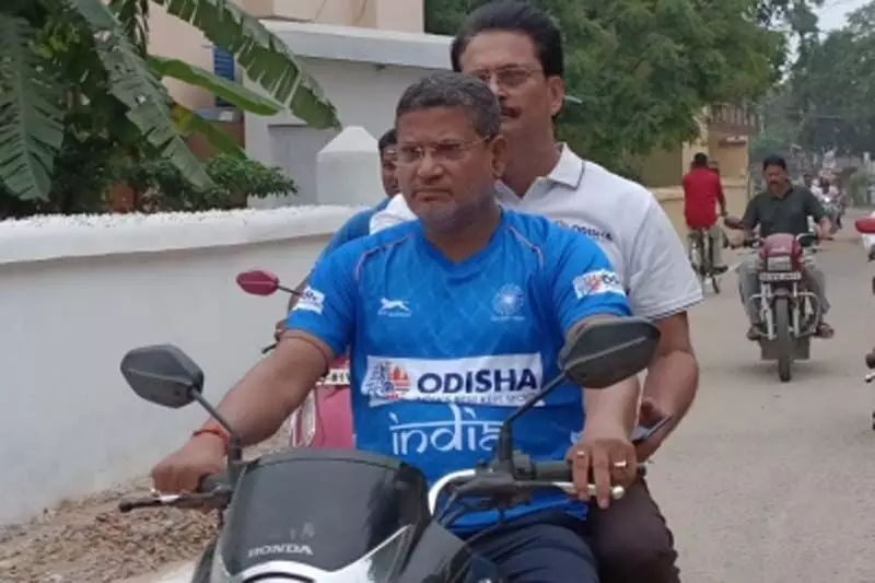 Odisha Minister, MLA fined Rs 1,000 for riding bike without helmets