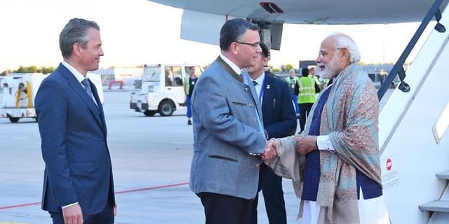 PM Modi arrives in Munich for a 2-day visit