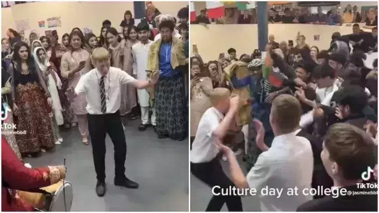 UK college students dance to desi dhol goes viral, 2 million views