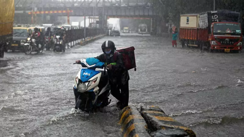 Heavy rains hit Mumbai hard, landslide reported