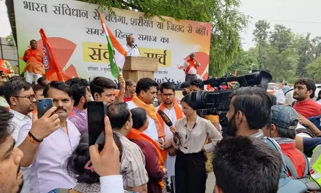 Those who target us wont be spared: Hindu Sankalp March