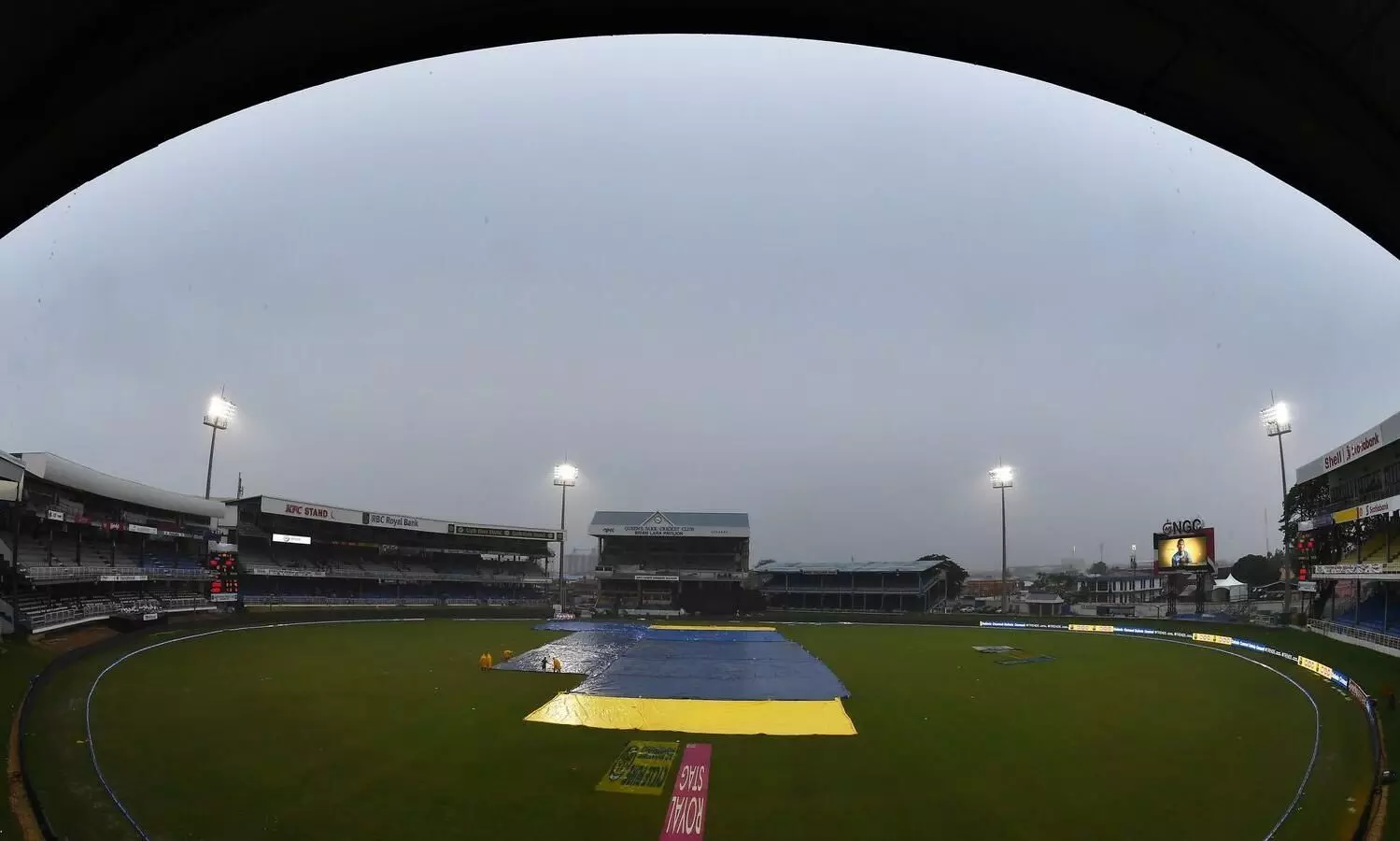 Rain: India takes training indoors ahead of ODI against Windies