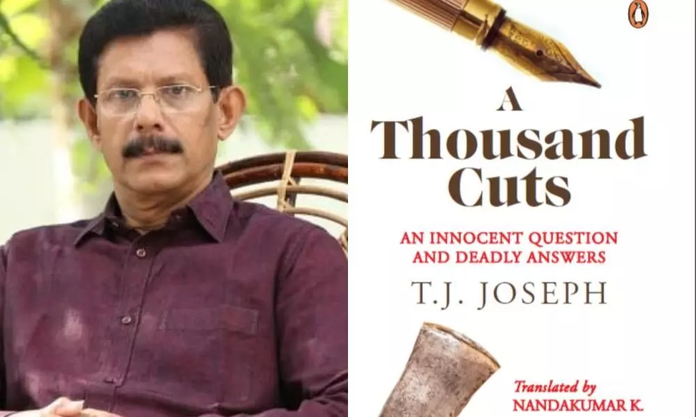 TJ Josephs autobiography that tells story of his chopped off hand wins Kerala Sahitya Akademi award